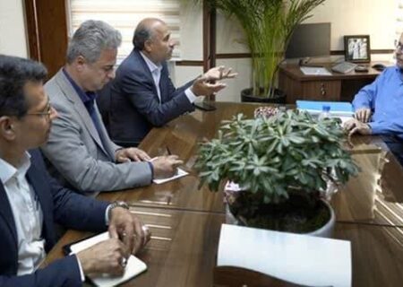دیدار نماینده شرق هرمزگان با رئیس سازمان دامپزشکی کشور
