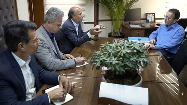 دیدار نماینده شرق هرمزگان با رئیس سازمان دامپزشکی کشور