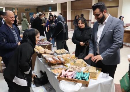 نمایش توانمندی قنادان و تولیدکنندگان البرز در همایش خوراک سالم