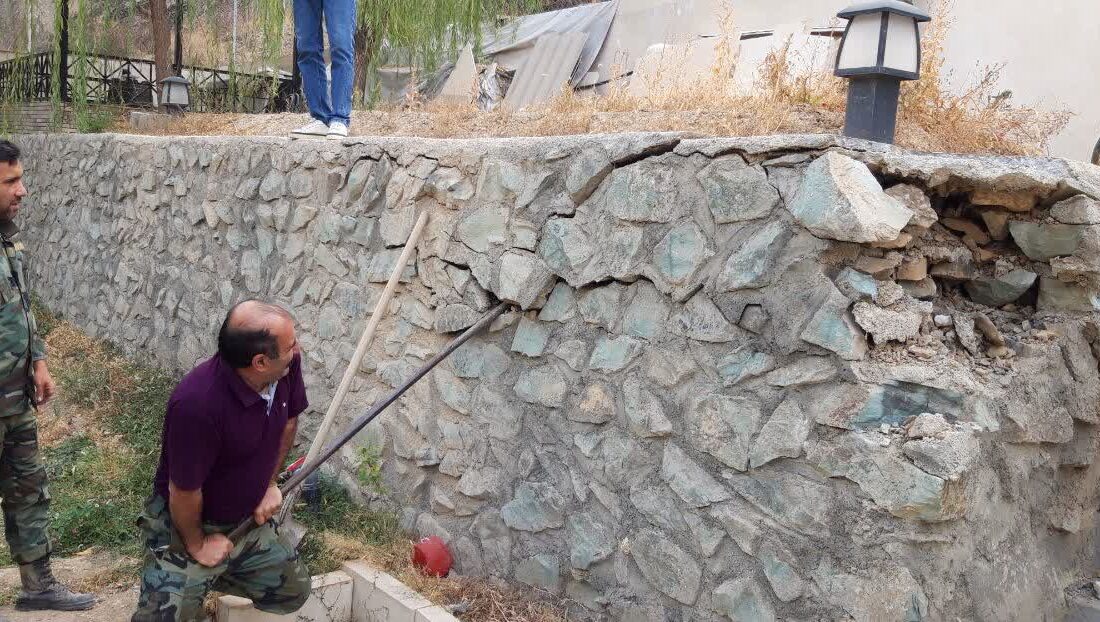 رفع تصرف 381 مترمربع از اراضی ملی تصرف شده روستای درده
