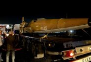 حریق بار تریلی حامل ماکت هواپیما در کرج