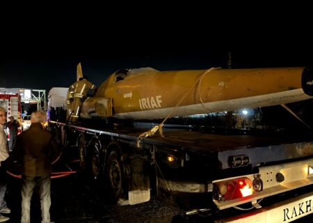 حریق بار تریلی حامل ماکت هواپیما در کرج