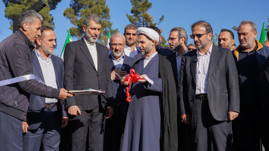 افتتاح فاز 3 پارکرود با حضور معاون اول قوه قضاییه