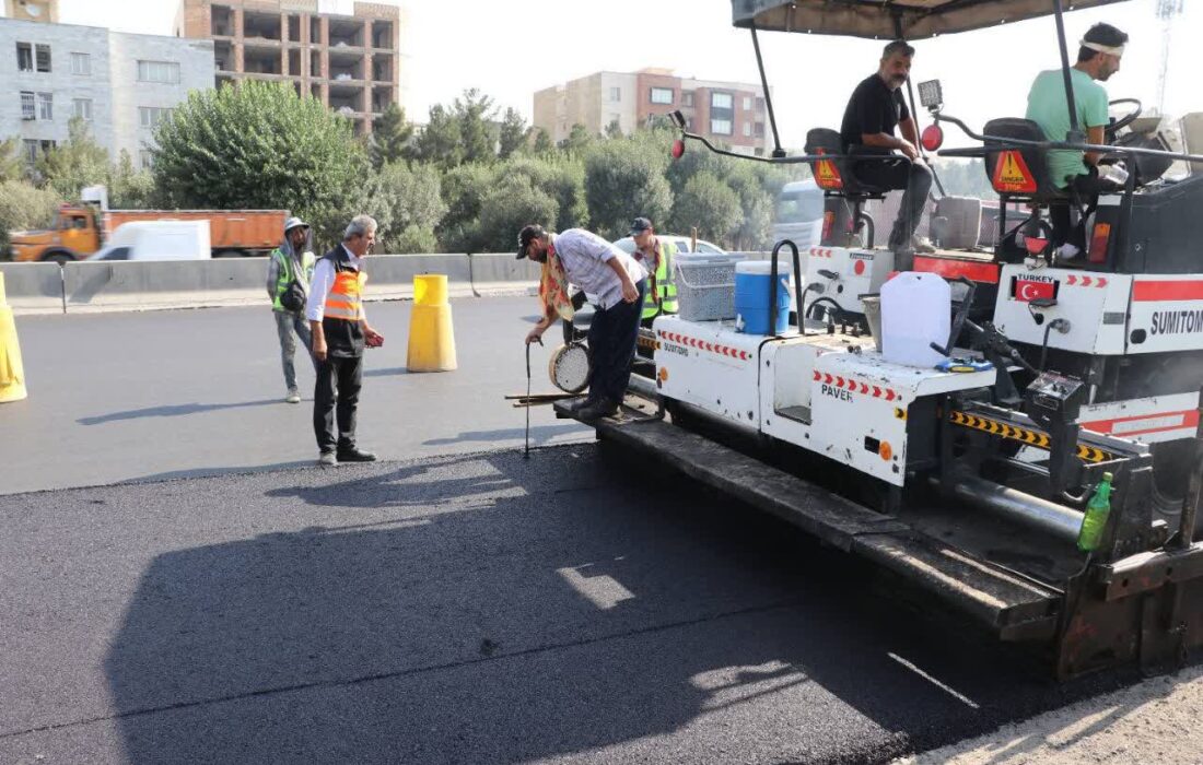 روکش آسفالت گرم، حفاظتی و تقویتی ۱۱۶ کیلومتر از راه‌های البرز