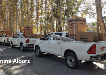 توزیع 32 سری جهیزیه به نوعروسان نیازمند در البرز