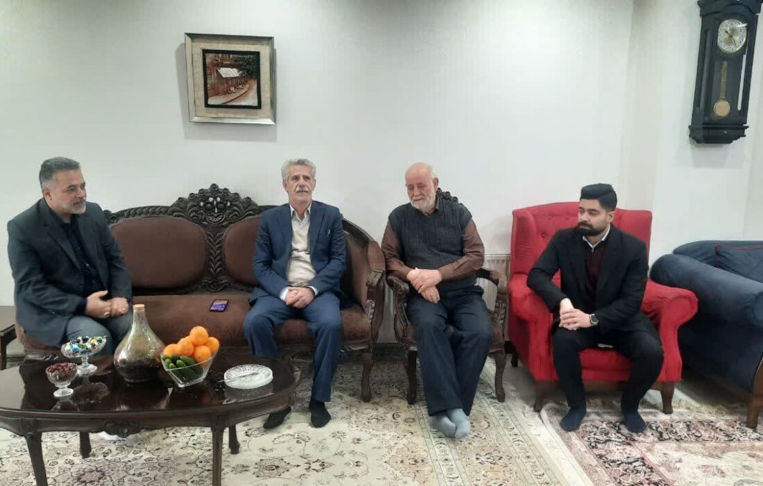 وقتی خدمت و ایثار به هم می‌رسند/ دیدار مدیرعامل شرکت گاز البرز با جانبازان دفاع مقدس