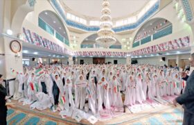 آغاز فصل بندگی در مصلای الغدیر مهستان