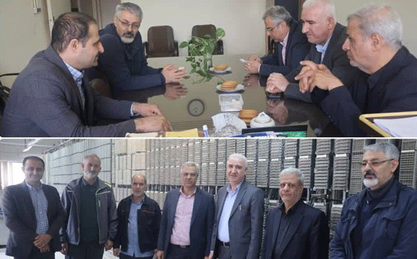 بازدید مدیر مخابرات منطقه البرز از مراکز مخابراتی کرج