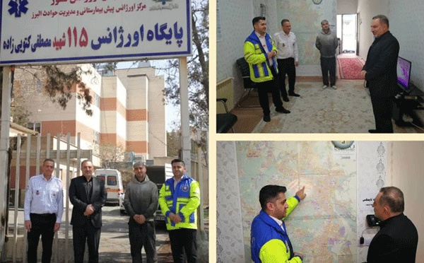 بازدید از مراکز درمانی و تأکید بر مدیریت هوشمند بحرانها
