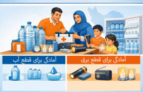 چگونه برای قطعی آب و برق آماده باشیم؟