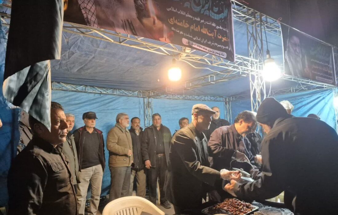 فعالیت هدفمند مواکب عتبات عالیات البرز در مراسم سوگواری رهبر معظم انقلاب