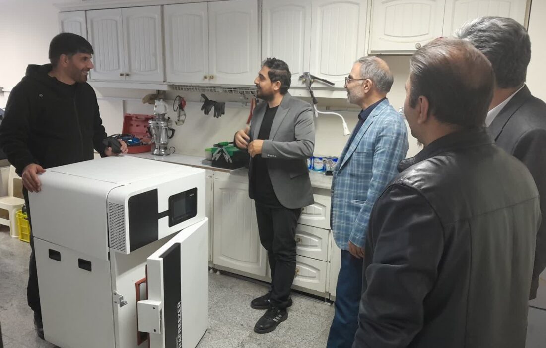 بازدید مدیران بنیاد فاتح از پروژه دانشبنیان «اولترافریزر تکاستیج»