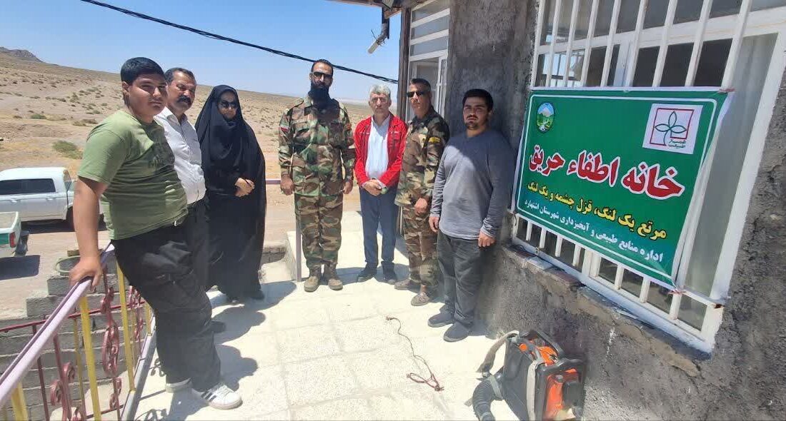 افتتاح نخستین خانه اطفا حریق در بخش پلنگآباد