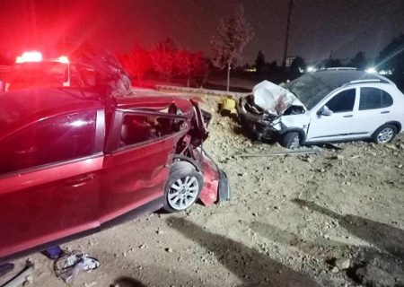 وقوع حادثه مرگبار در محور علی‌خان چهارباغ