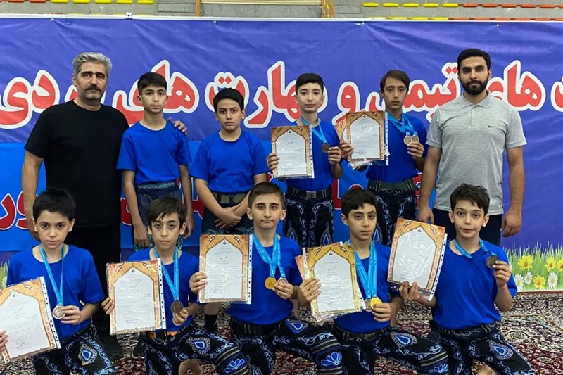 درخشش نونهالان البرزی با ۱۰ مدال در مسابقات قهرمانی کشور
