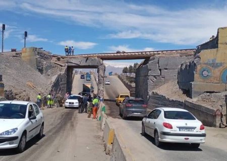 پل راه‌آهن چهارباغ با اعتبار ۷۰ میلیارد تومانی در آستانه تکمیل
