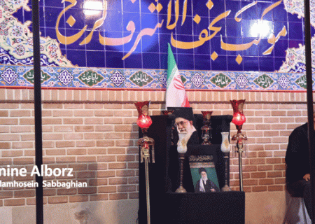 حال و هوای موکب نجف اشرف کرج در آستانه تشییع پیکر رهبر شهید